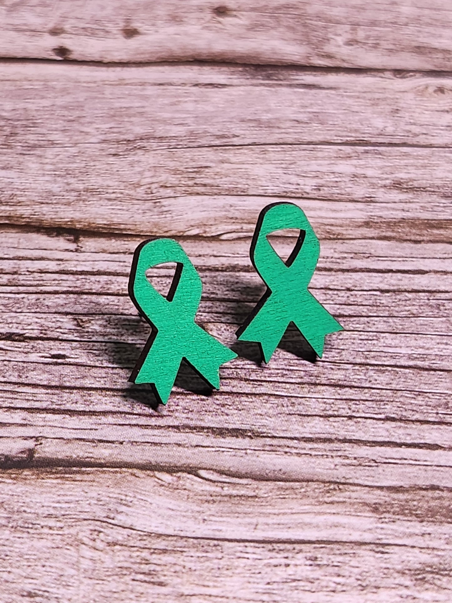 Awareness Ribbon Stud Earrings-Rogue Magnolia Custom Designs