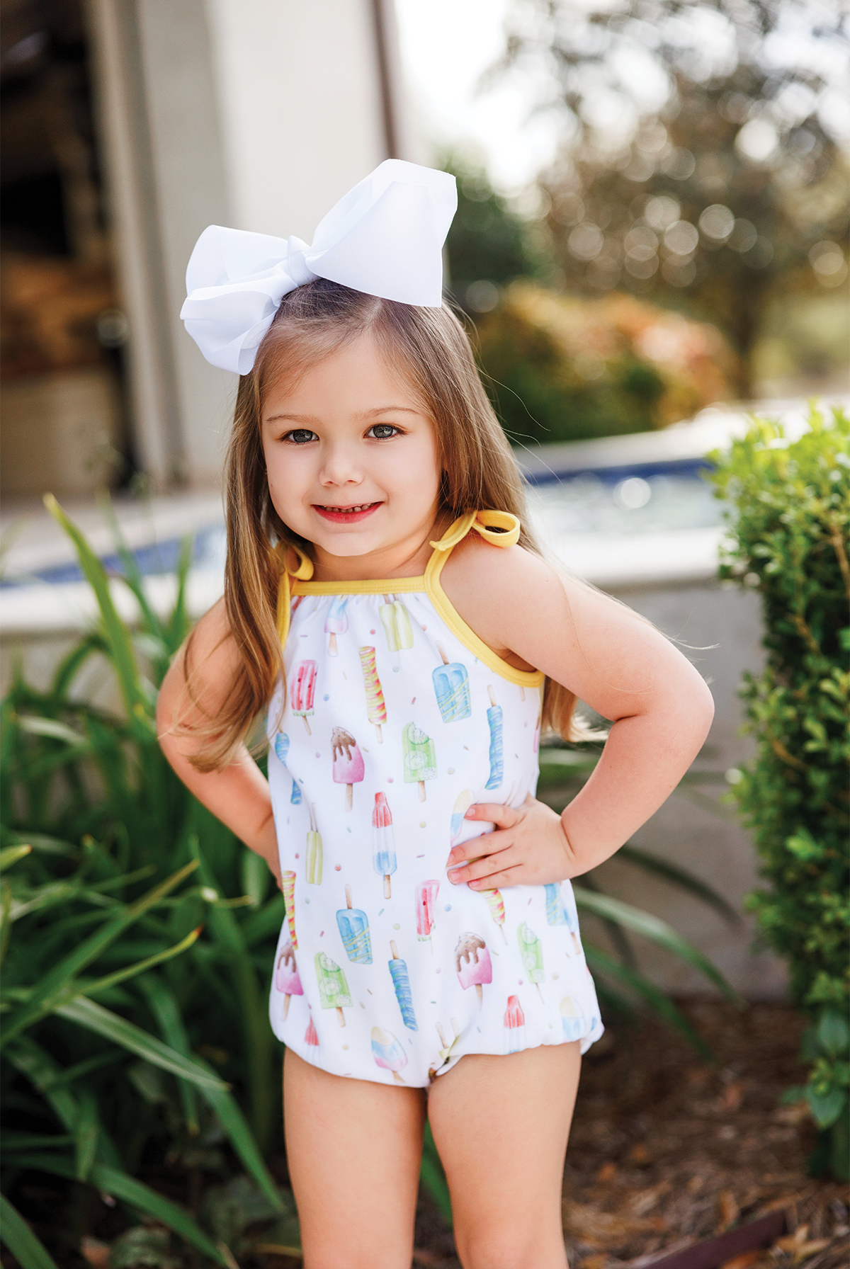 Let's Chill Organic Cotton Shoulder-Tie Onesie-Rogue Magnolia Custom Designs