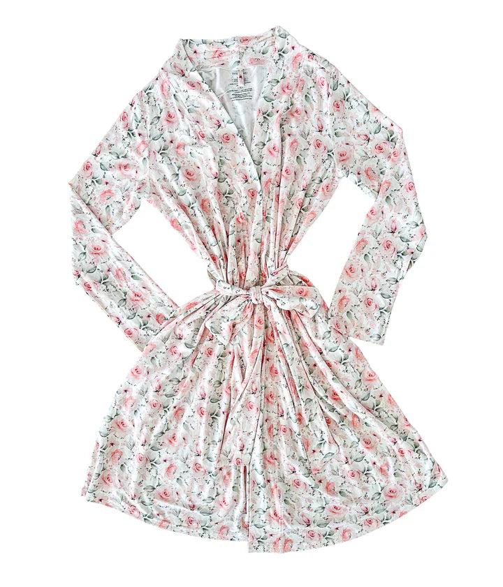 Rosy Mommy Robe– Women’s Bamboo Maternity & Postpartum Robe