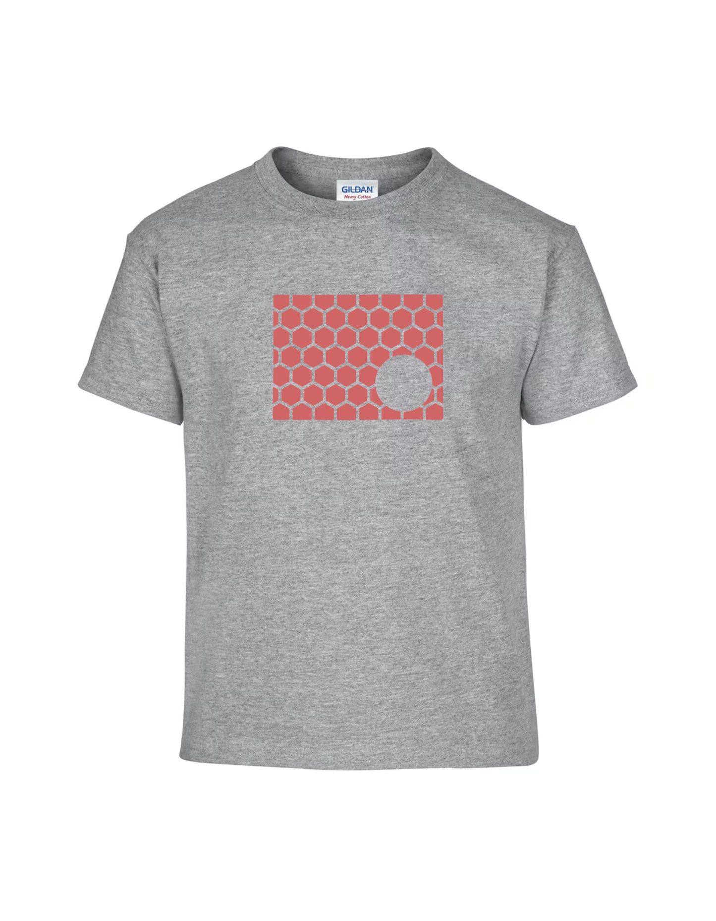 Colorado Honeycomb Crewneck T-Shirt-Rogue Magnolia Custom Designs