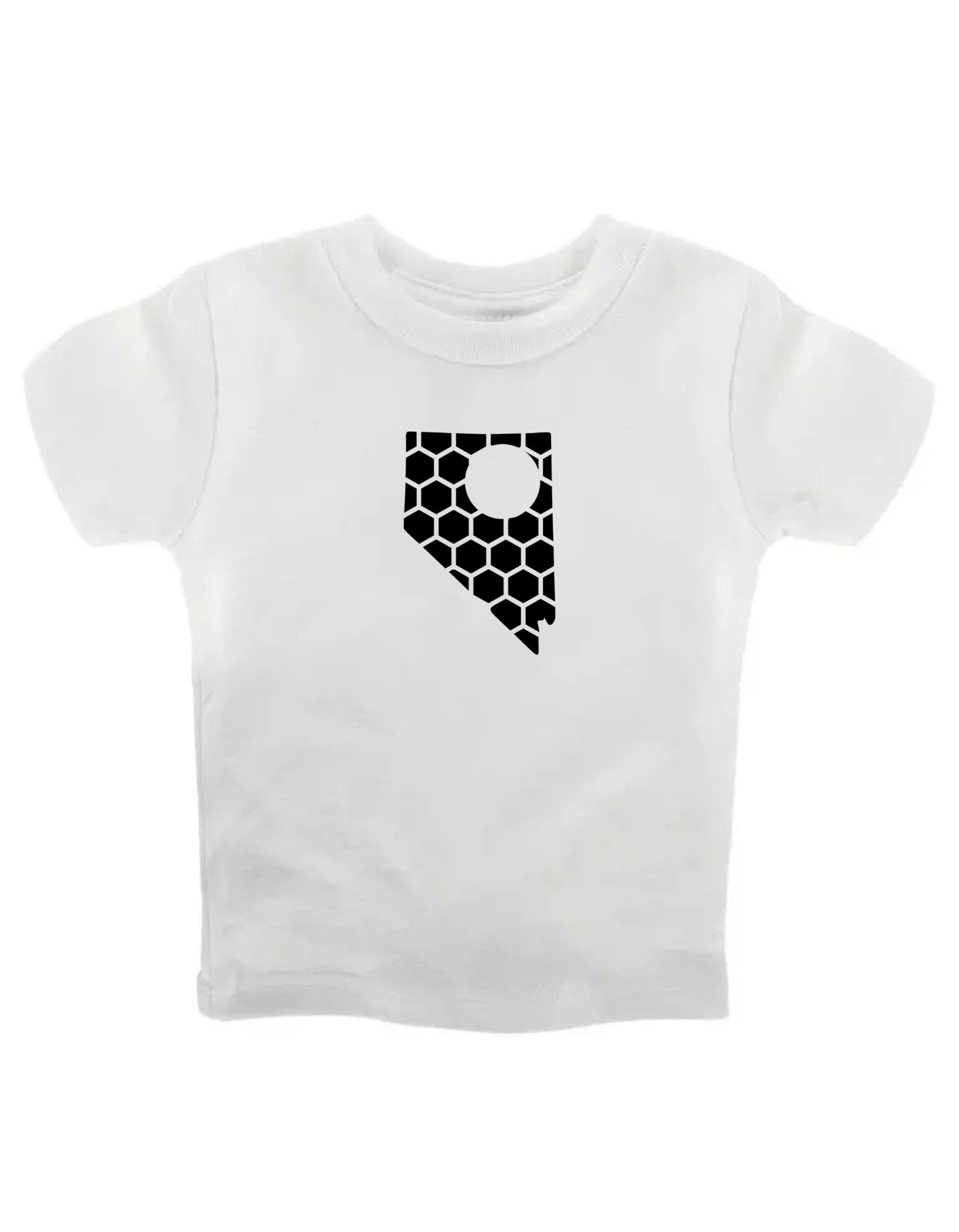 Nevada Honeycomb Crewneck T-Shirt-Rogue Magnolia Custom Designs