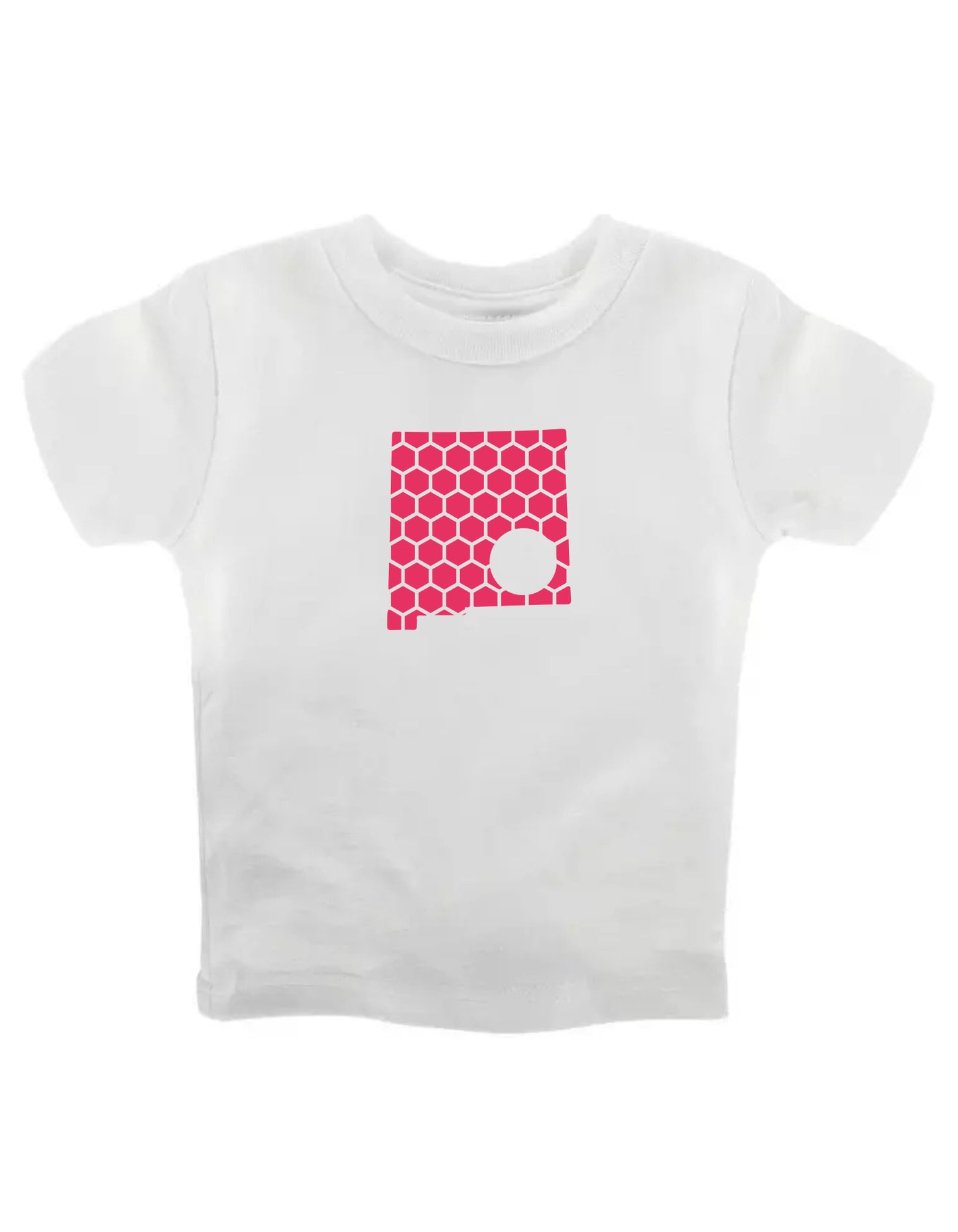 New Mexico Honeycomb Crewneck T-Shirt-Rogue Magnolia Custom Designs