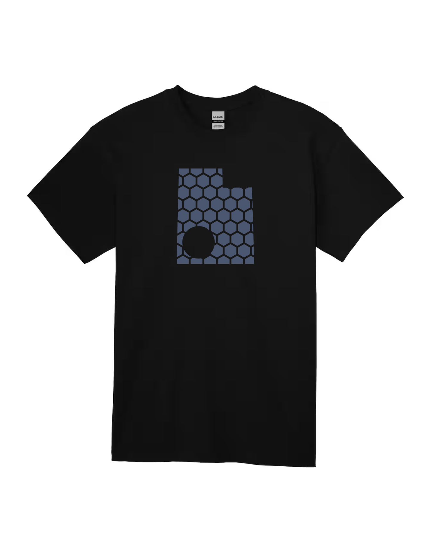 Utah Honeycomb Crewneck T-Shirt-Rogue Magnolia Custom Designs