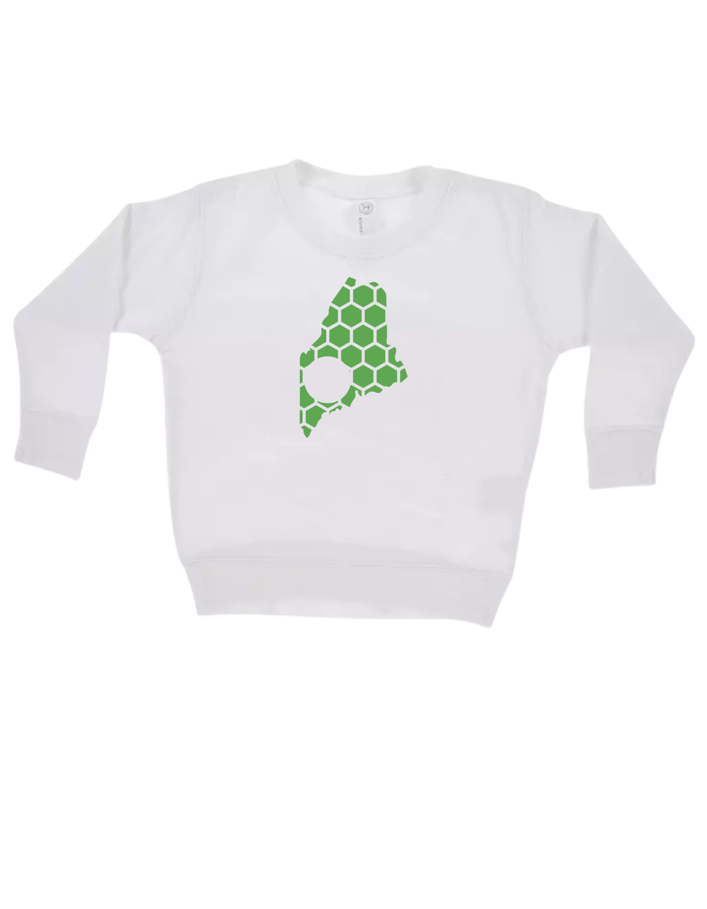 Maine Honeycomb Monogrammed Sweatshirt-Rogue Magnolia Custom Designs