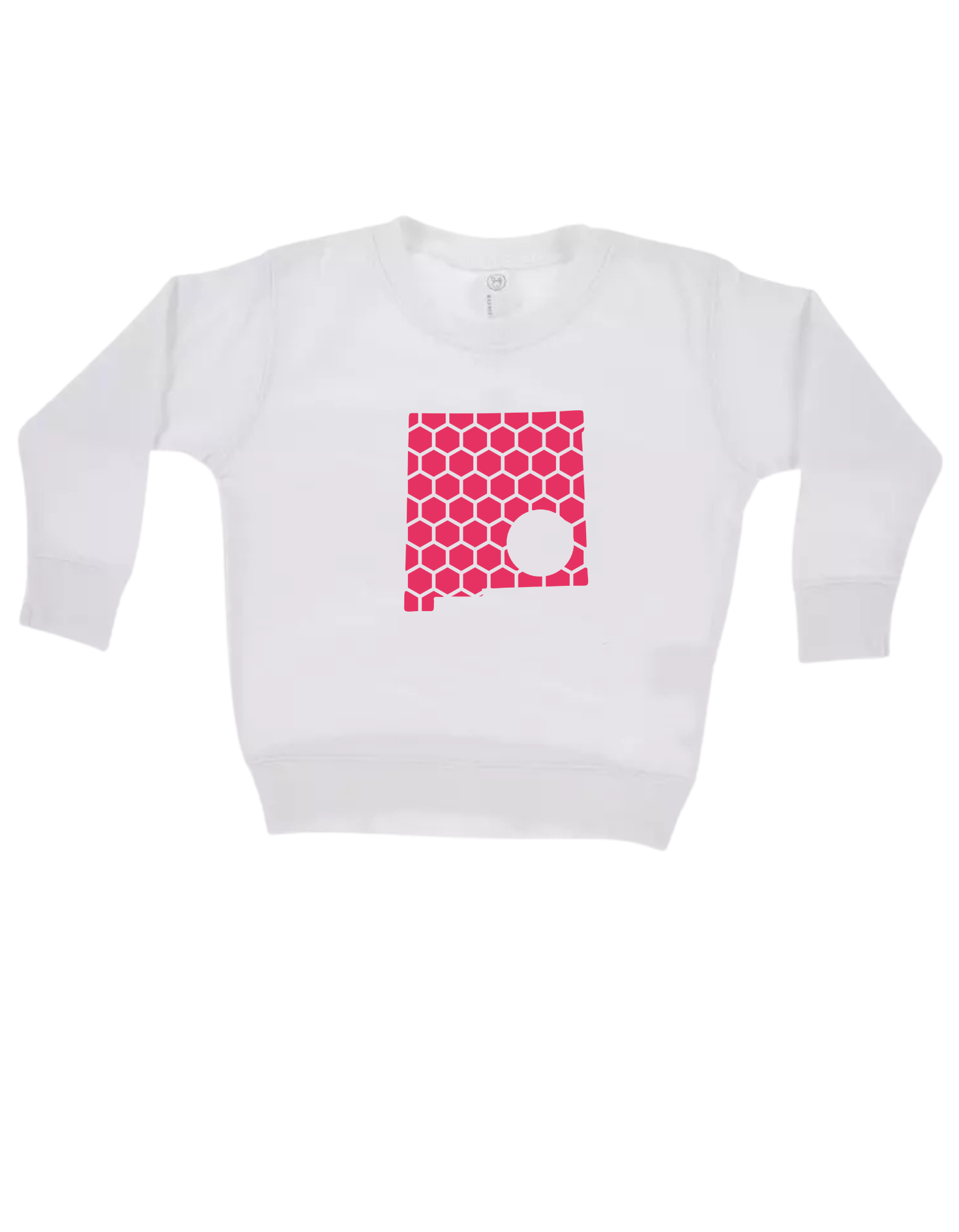 New Mexico Honeycomb Monogrammed Sweatshirt-Rogue Magnolia Custom Designs