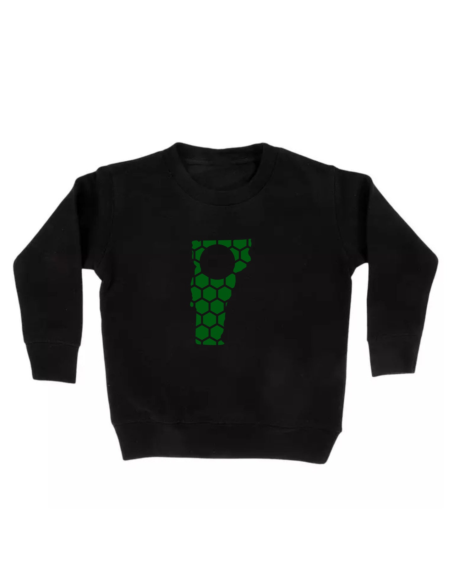 Vermont Honeycomb Monogrammed Sweatshirt-Rogue Magnolia Custom Designs