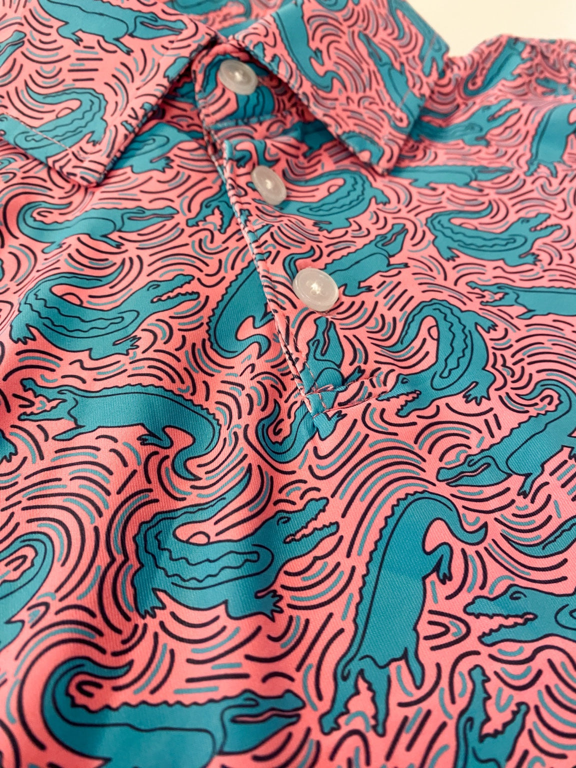 Neon Gators Polo – Boys Performance Polo Shirt