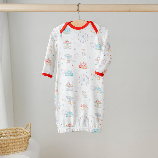 Carnival Magic Organic Cotton Pajama Set-Rogue Magnolia Custom Designs