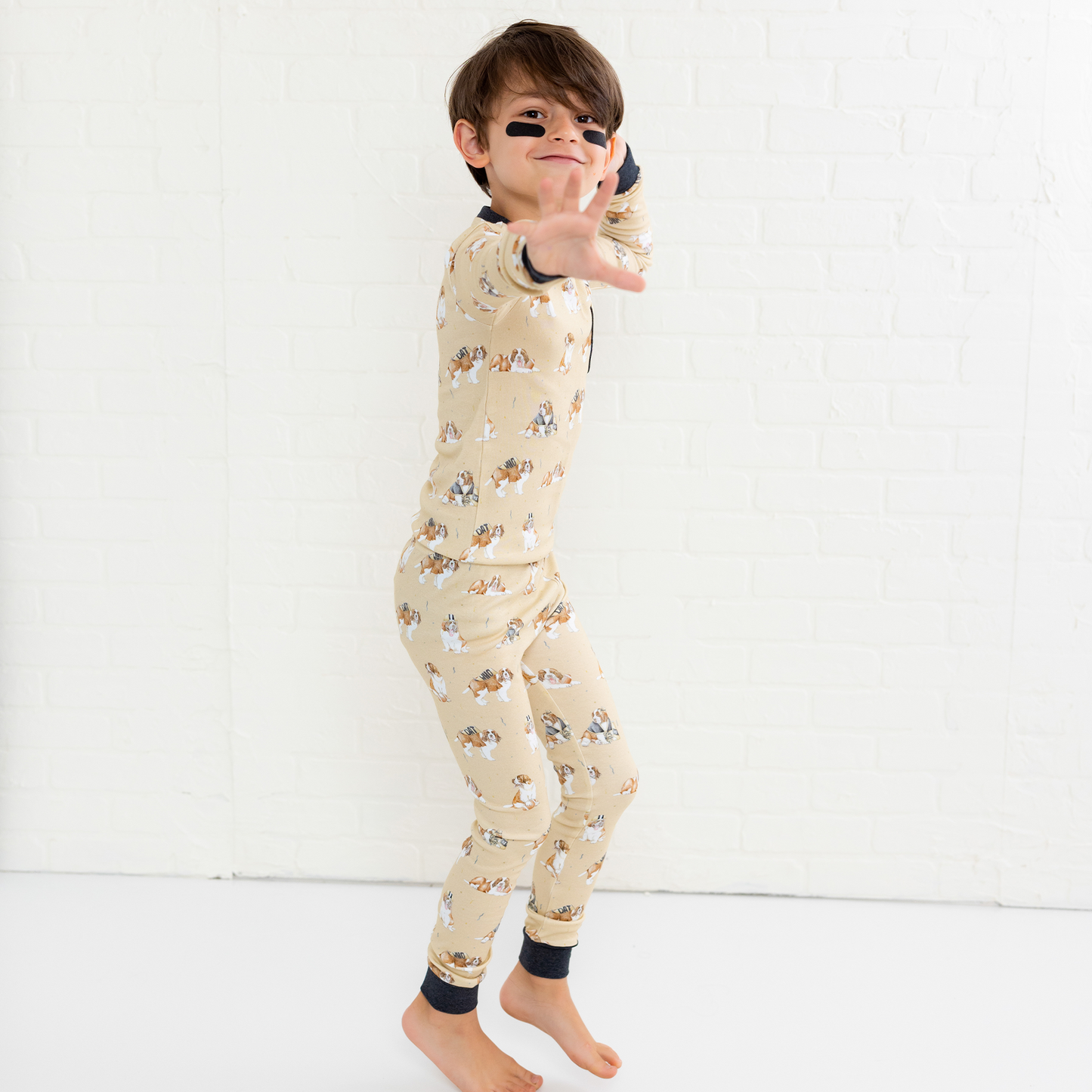 MVP: Louisiana Saints Organic Cotton Pajama Set-Rogue Magnolia Custom Designs