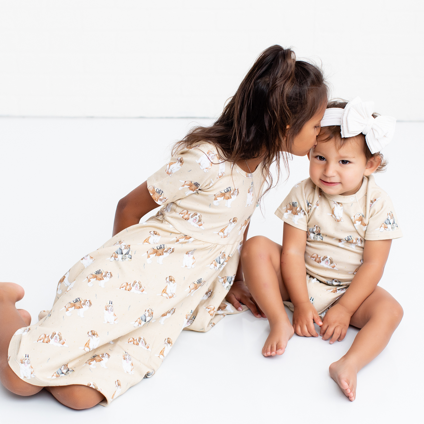 MVP: Louisiana Saints Organic Cotton Twirl Dress-Rogue Magnolia Custom Designs