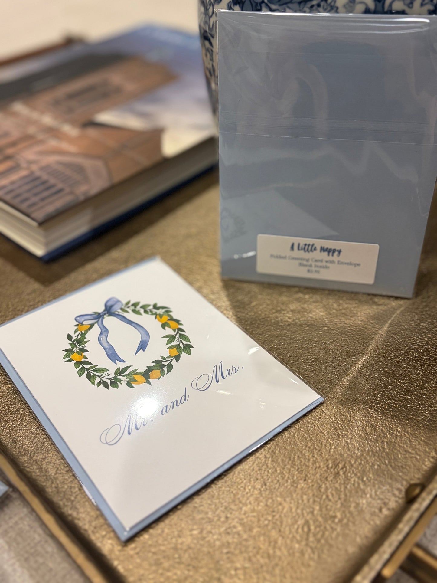 Mr. and Mrs. Greeting Card