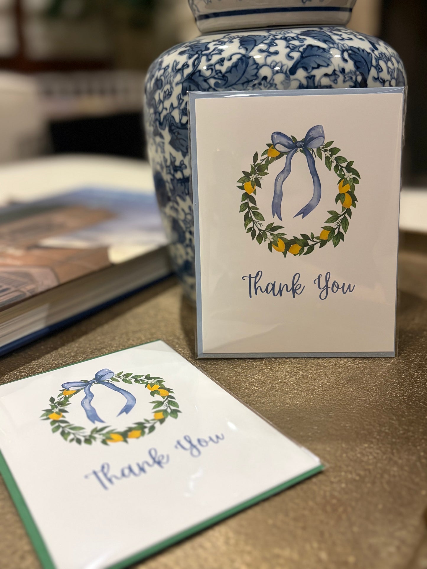 Thank You Lemon Greeting Card