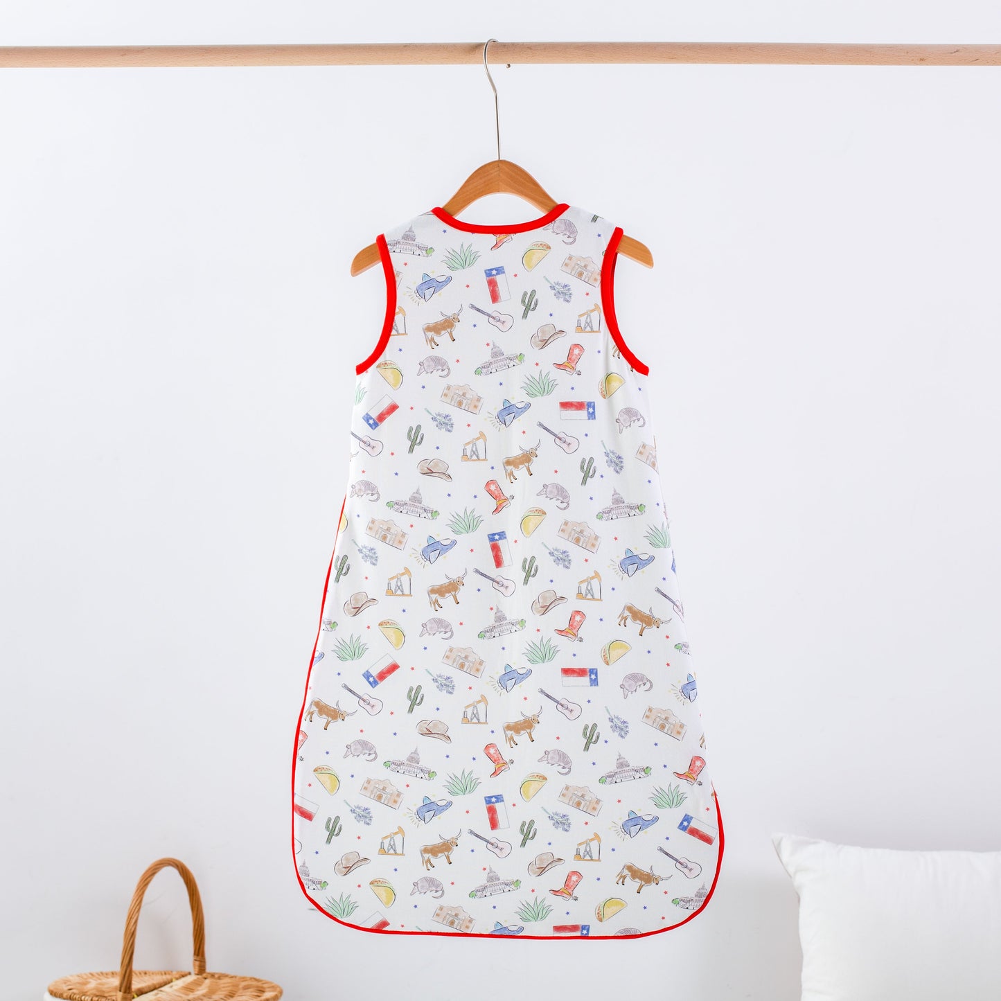 Texas Kids Sleep Sack for Babies-Rogue Magnolia Custom Designs