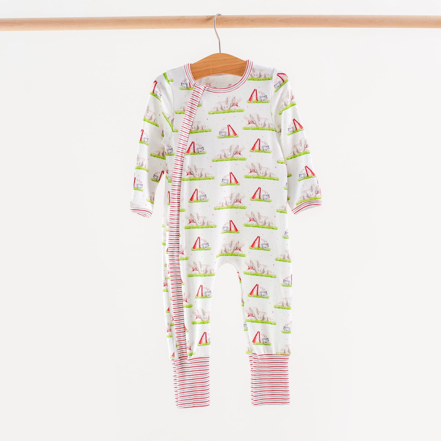 Mascot Mania in Alabama Organic Cotton Kids Pajamas-Rogue Magnolia Custom Designs
