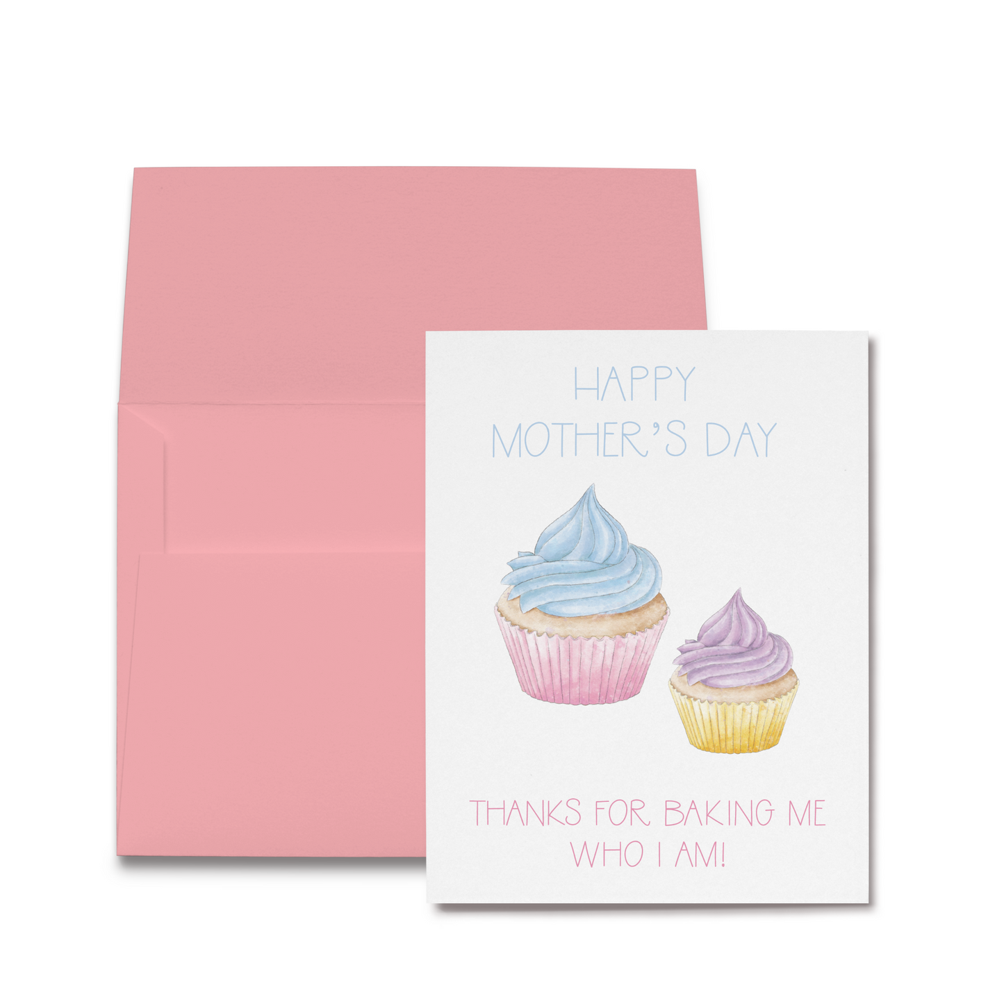 Mother's Day Cupcake Greeting Card-Rogue Magnolia Custom Designs