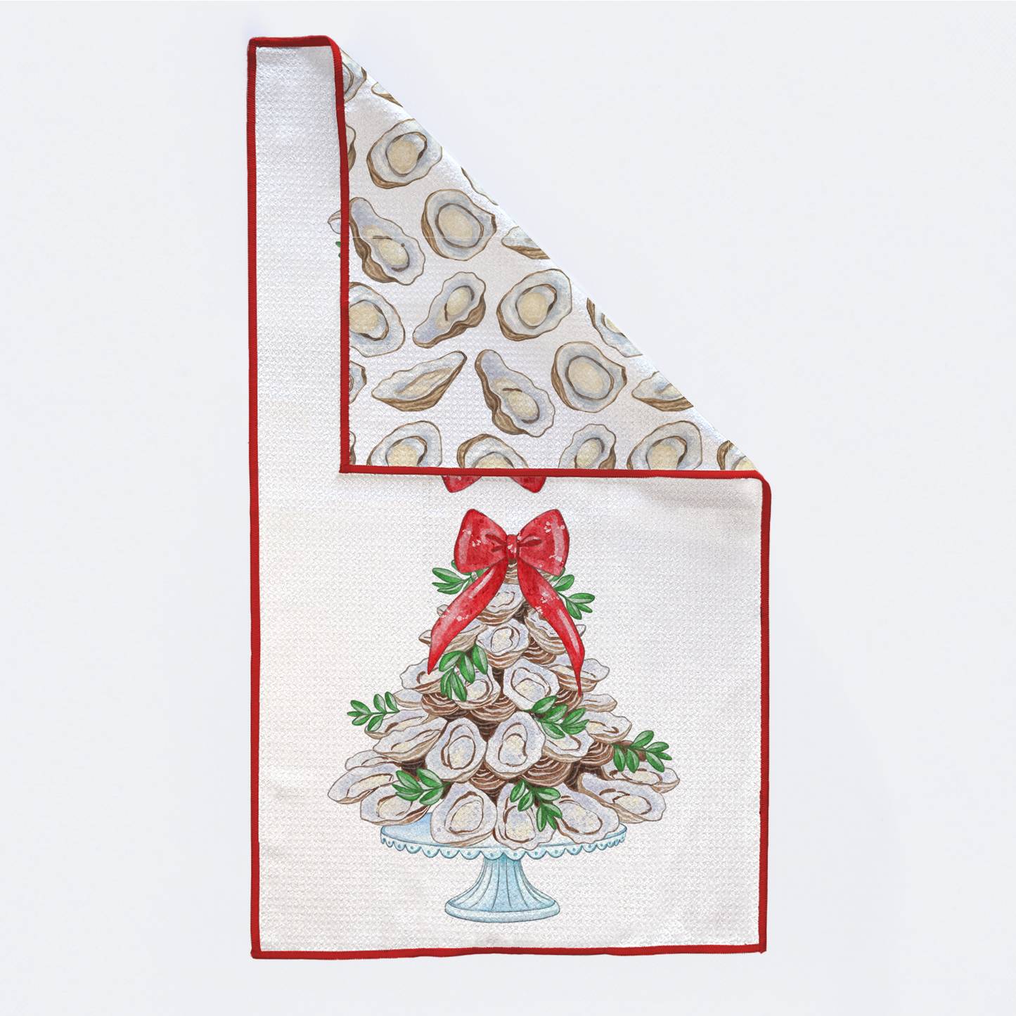 Oyster Tree Kitchen Towel-Rogue Magnolia Custom Designs