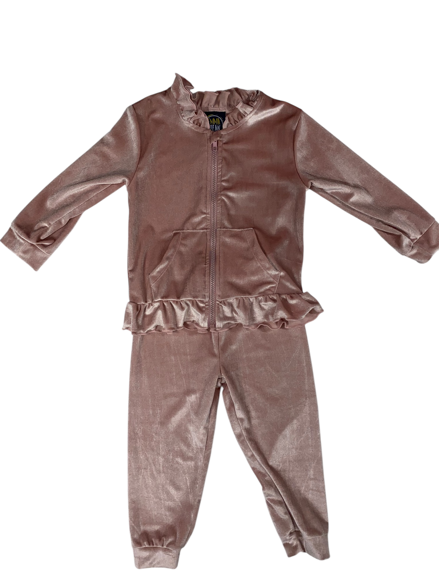 Velvet Tracksuit β Blush