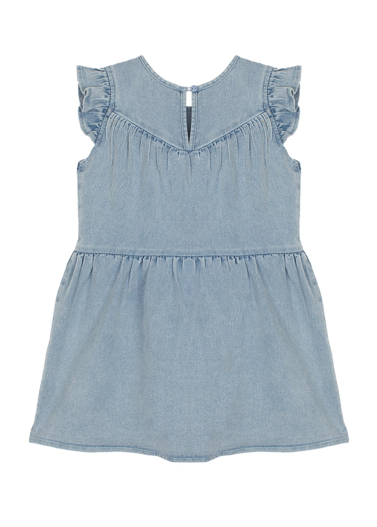 SUNSET FIELDS DENIM DRESS
