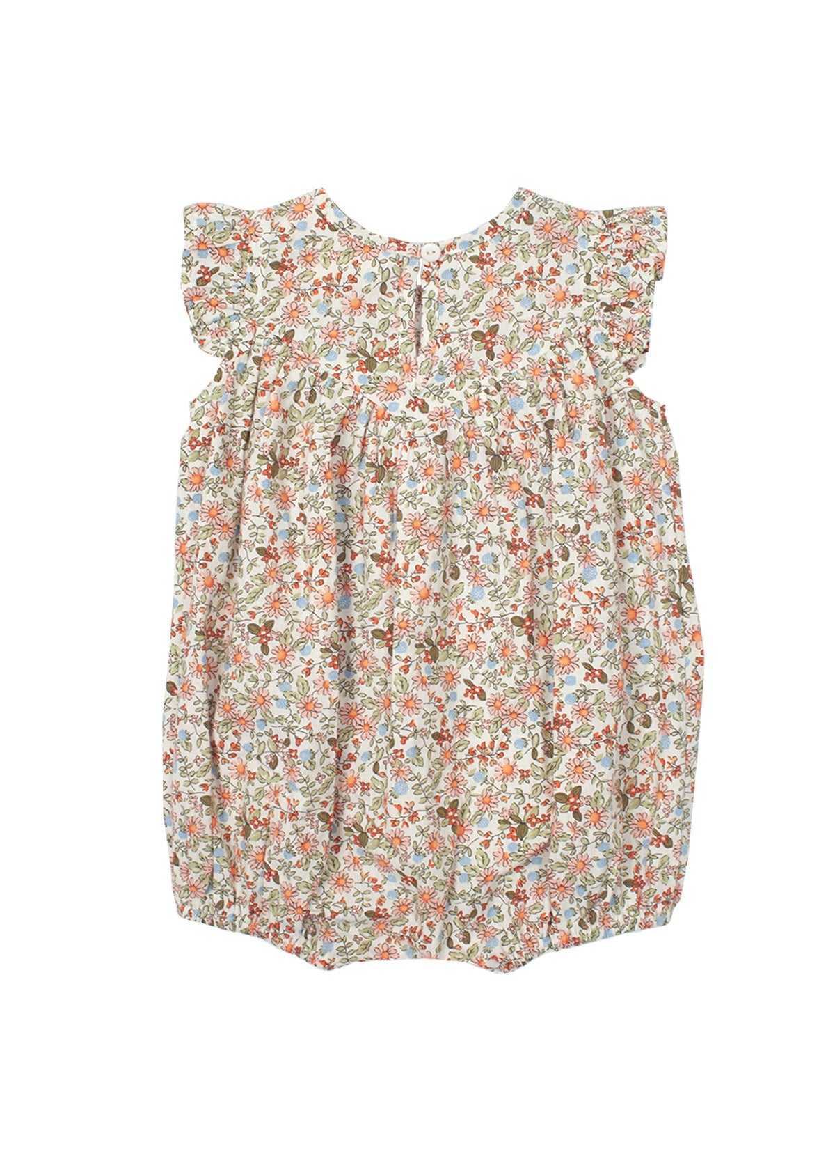 SUNSET FIELDS FLORAL ROMPER