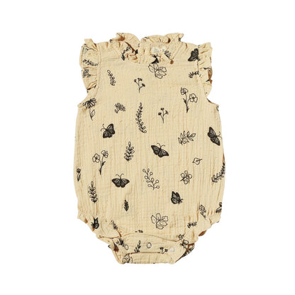 Odette Cream Floral Butterfly Bubble