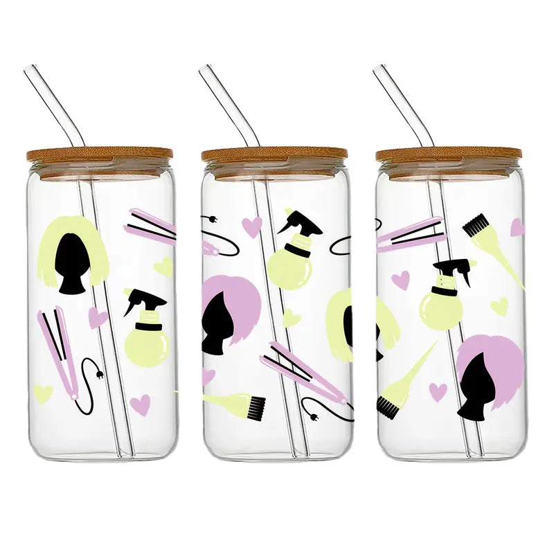 Hairstylist Acrylic Can Cups-Rogue Magnolia Custom Designs