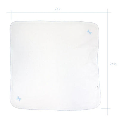 Paty Knit Receiving/Swaddle Blanket PINK