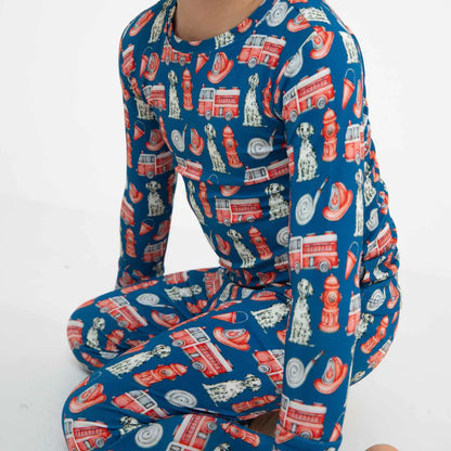Fireman Pajama Lounge Set