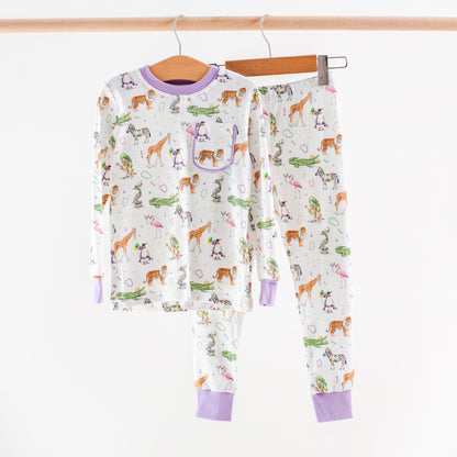 Zoo Krewe Organic Cotton Kids Pajamas-Rogue Magnolia Custom Designs