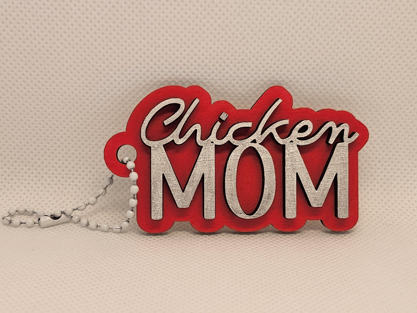 Chicken Mom Tag-Rogue Magnolia Custom Designs