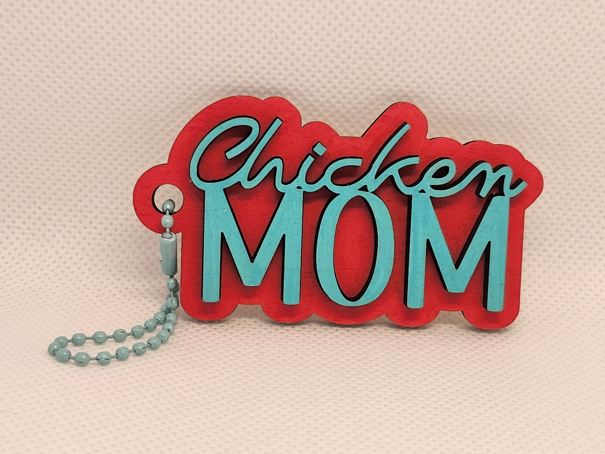 Chicken Mom Tag-Rogue Magnolia Custom Designs