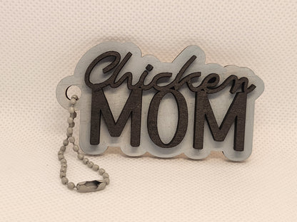 Chicken Mom Tag-Rogue Magnolia Custom Designs