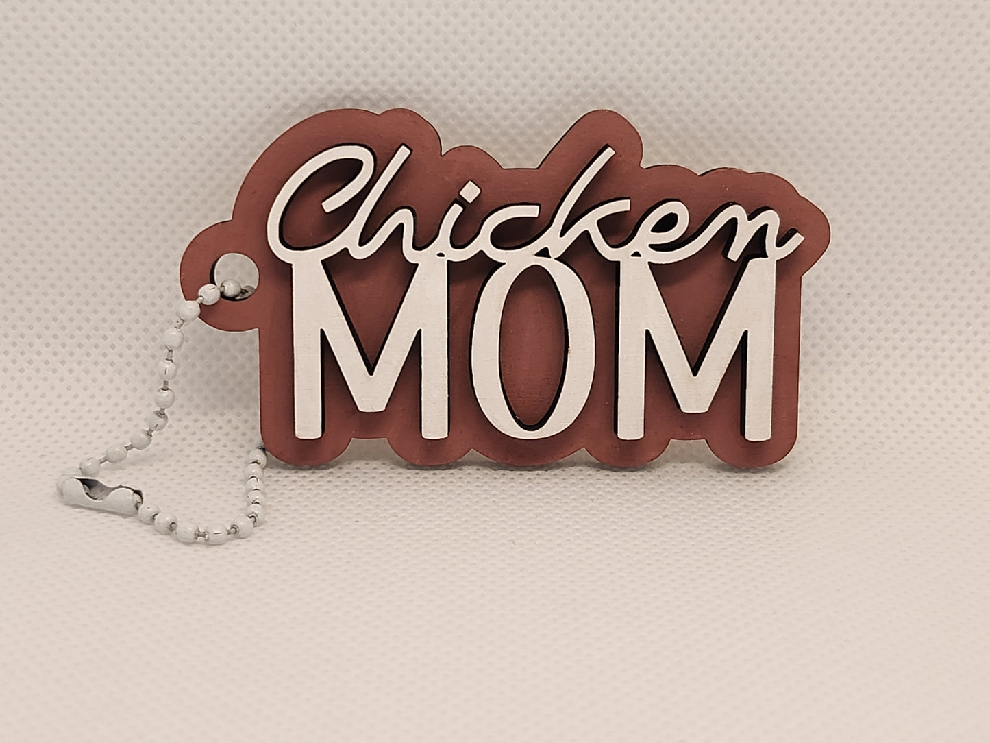 Chicken Mom Tag-Rogue Magnolia Custom Designs