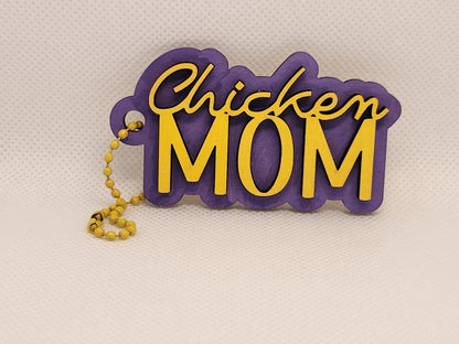 Chicken Mom Tag-Rogue Magnolia Custom Designs