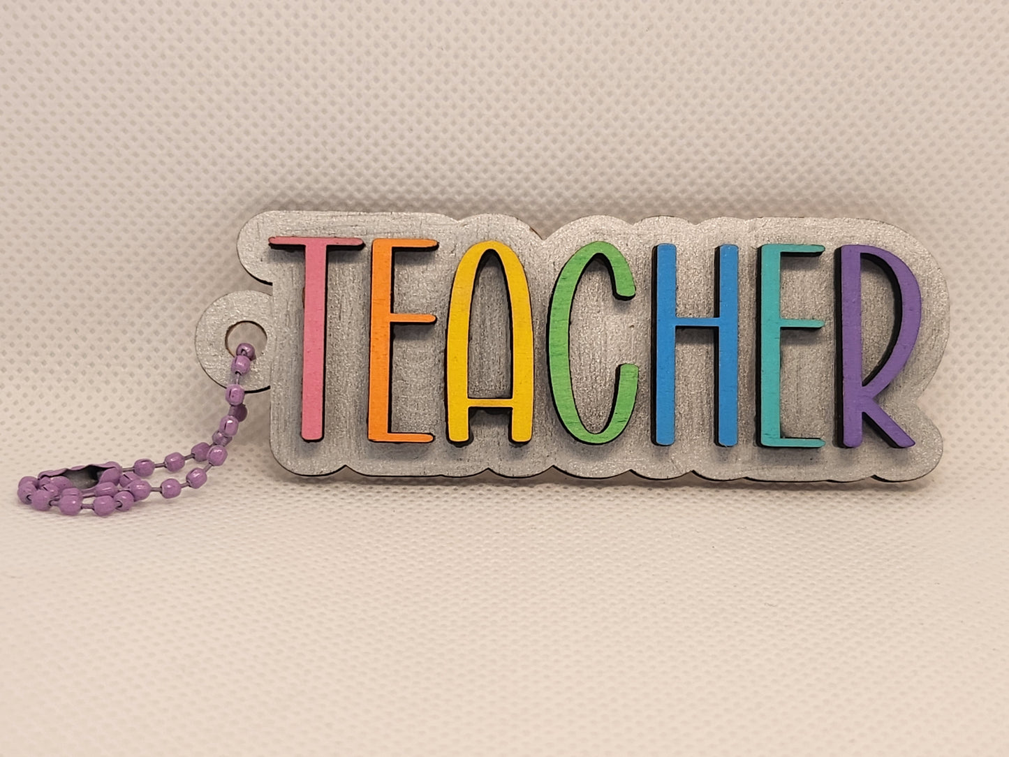 Teacher Bag Tag-Rogue Magnolia Custom Designs