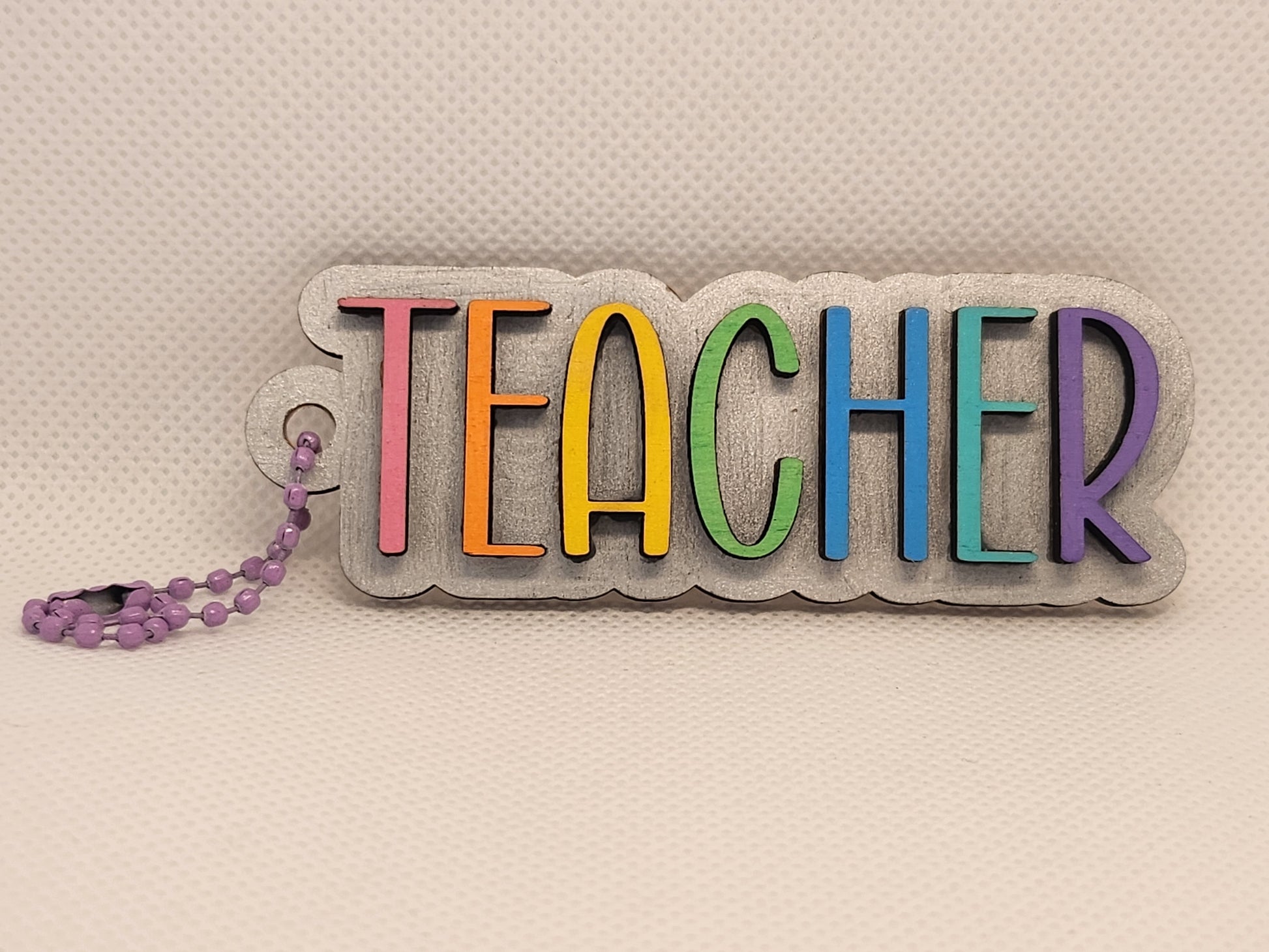 Teacher Bag Tag-Rogue Magnolia Custom Designs