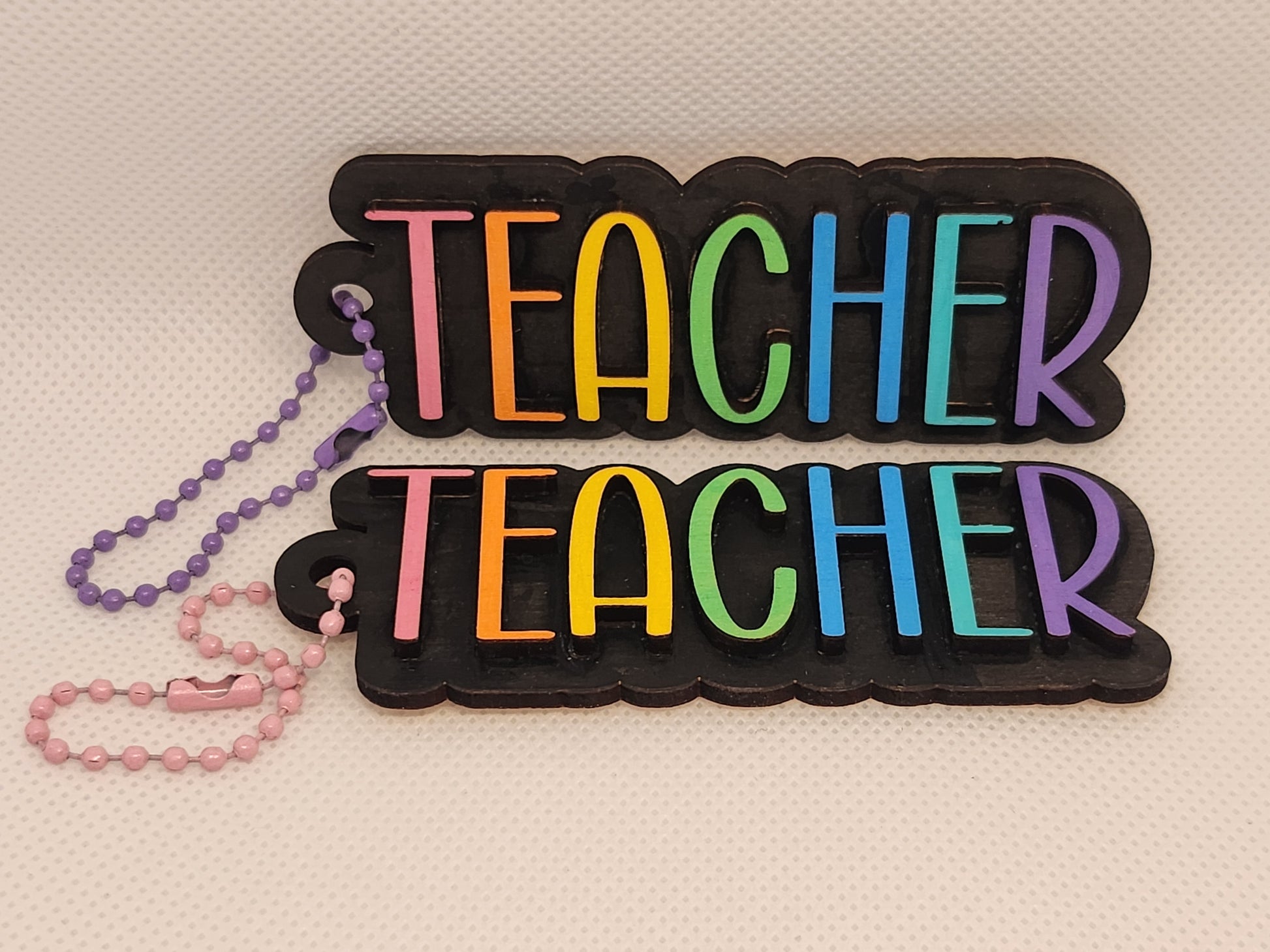 Teacher Bag Tag-Rogue Magnolia Custom Designs