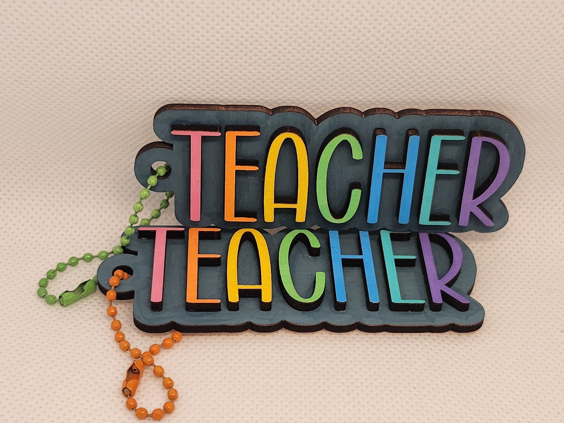 Teacher Bag Tag-Rogue Magnolia Custom Designs