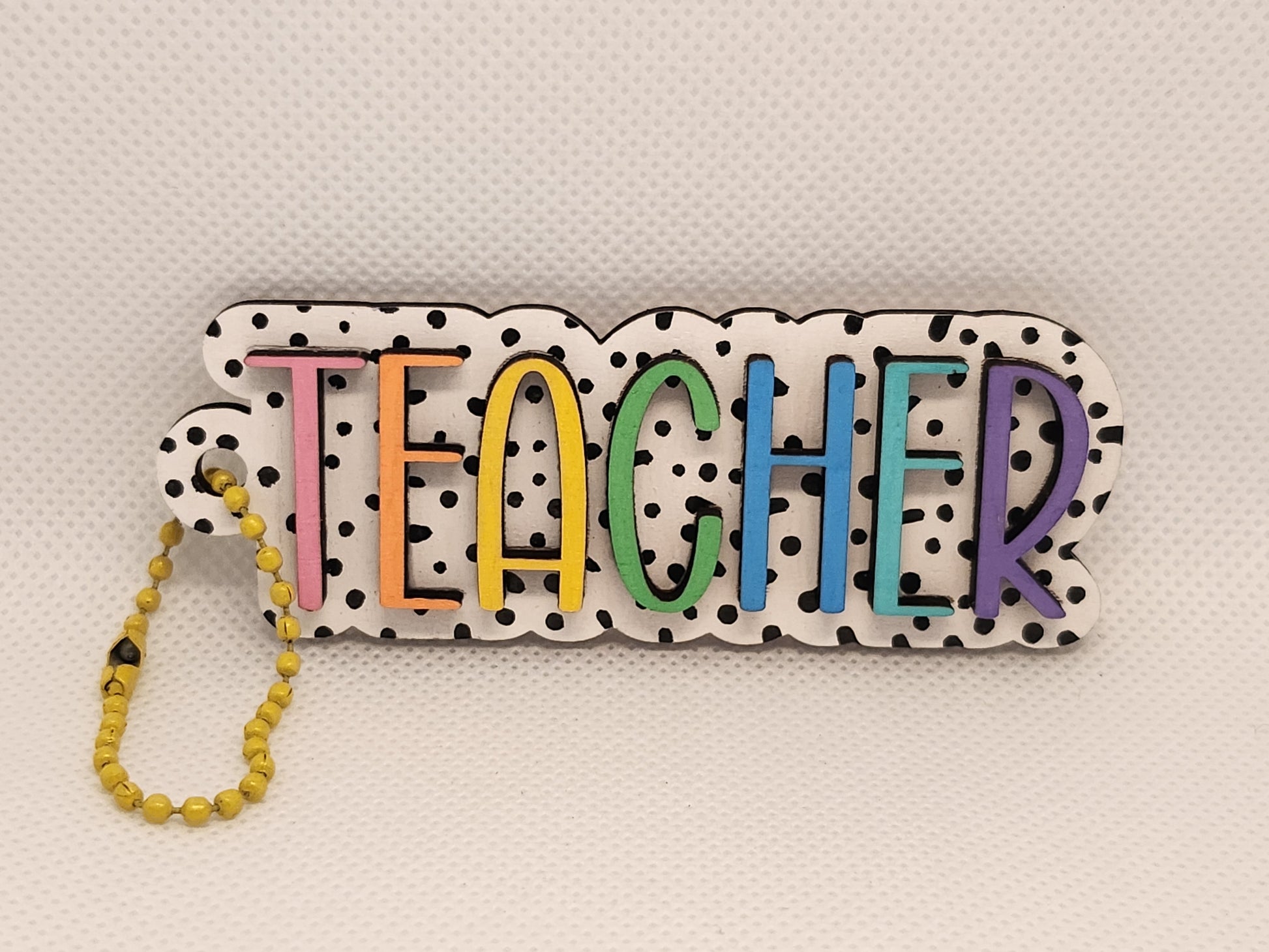 Teacher Bag Tag-Rogue Magnolia Custom Designs