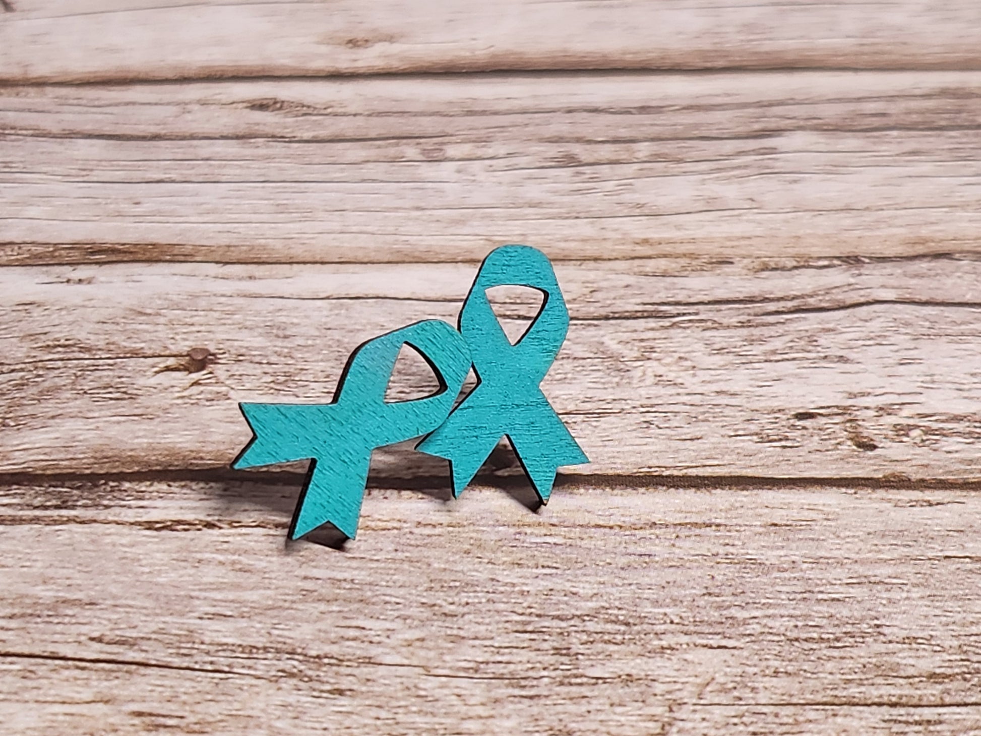 Awareness Ribbon Stud Earrings-Rogue Magnolia Custom Designs