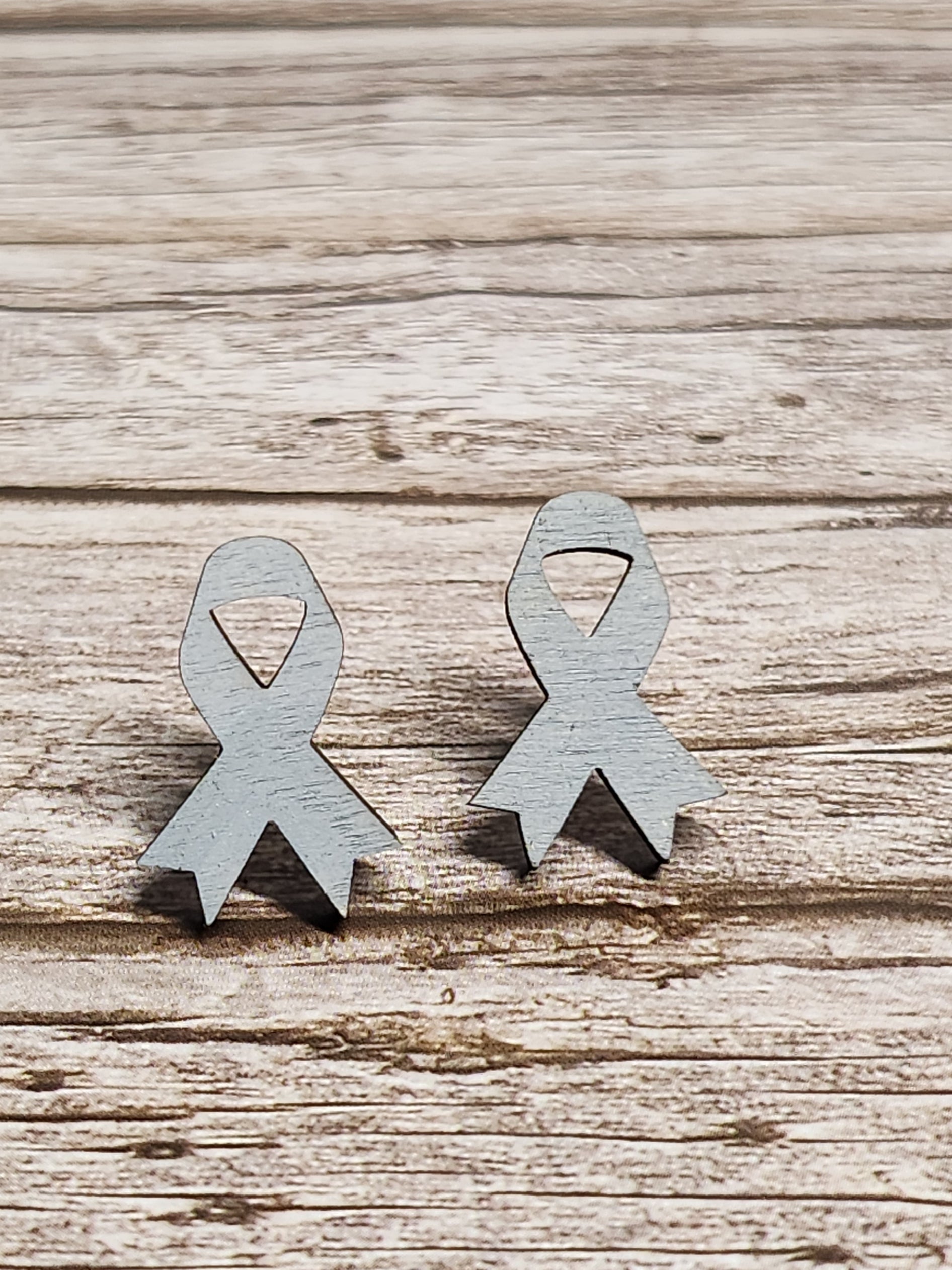 Awareness Ribbon Stud Earrings-Rogue Magnolia Custom Designs