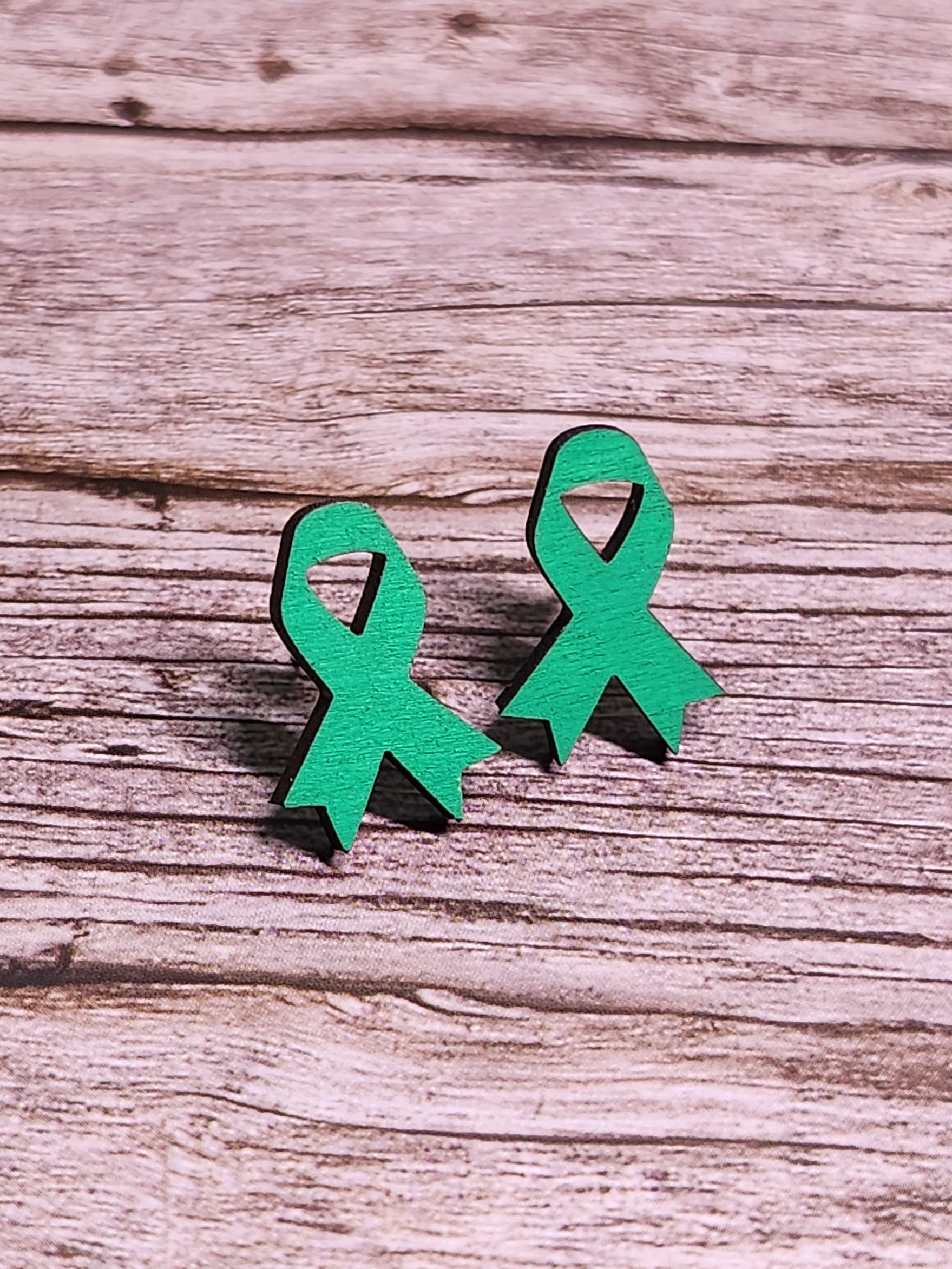 Awareness Ribbon Stud Earrings-Rogue Magnolia Custom Designs