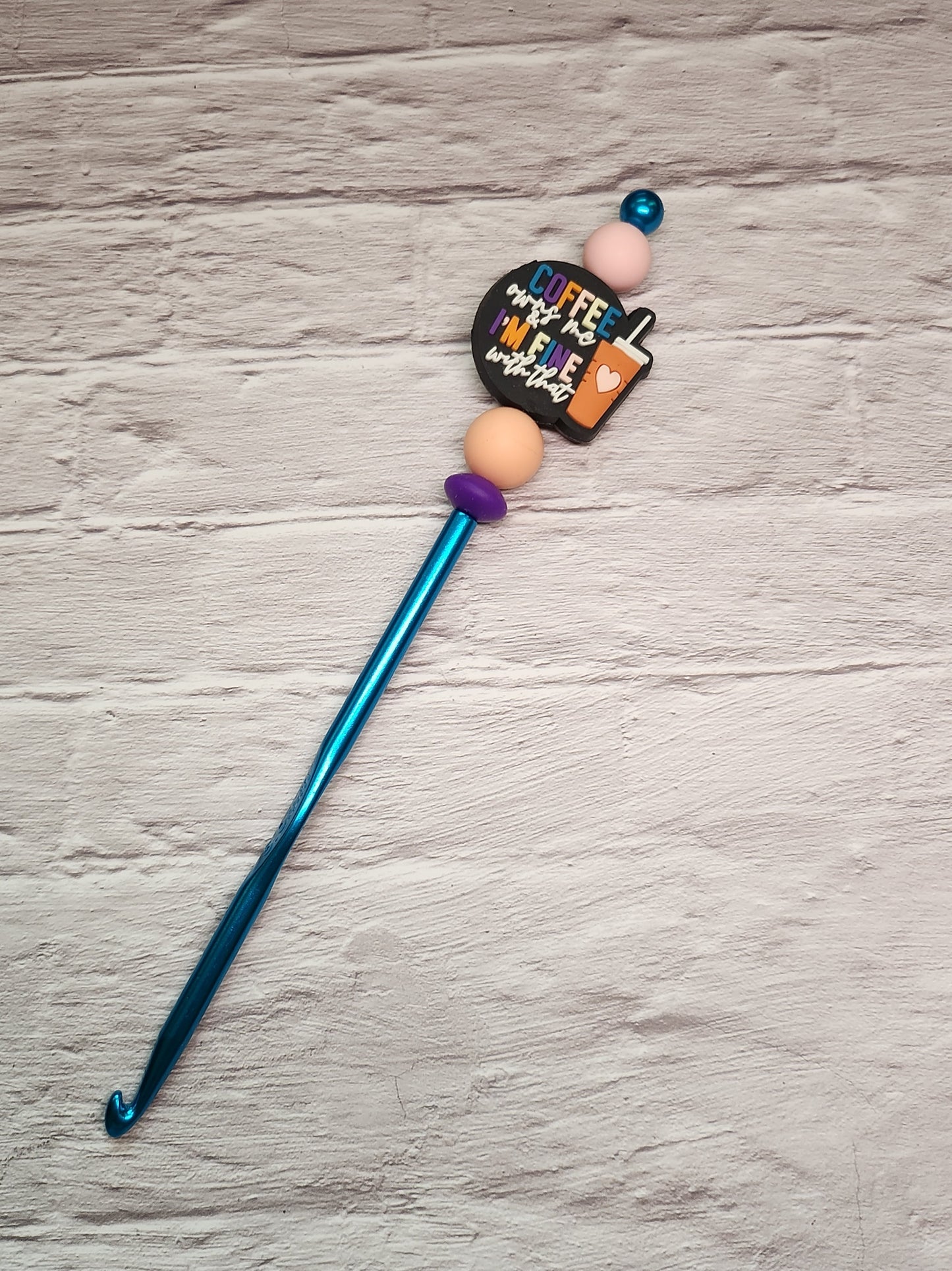 Limited Edition 5.0mm Beaded Crochet Hooks-Rogue Magnolia Custom Designs