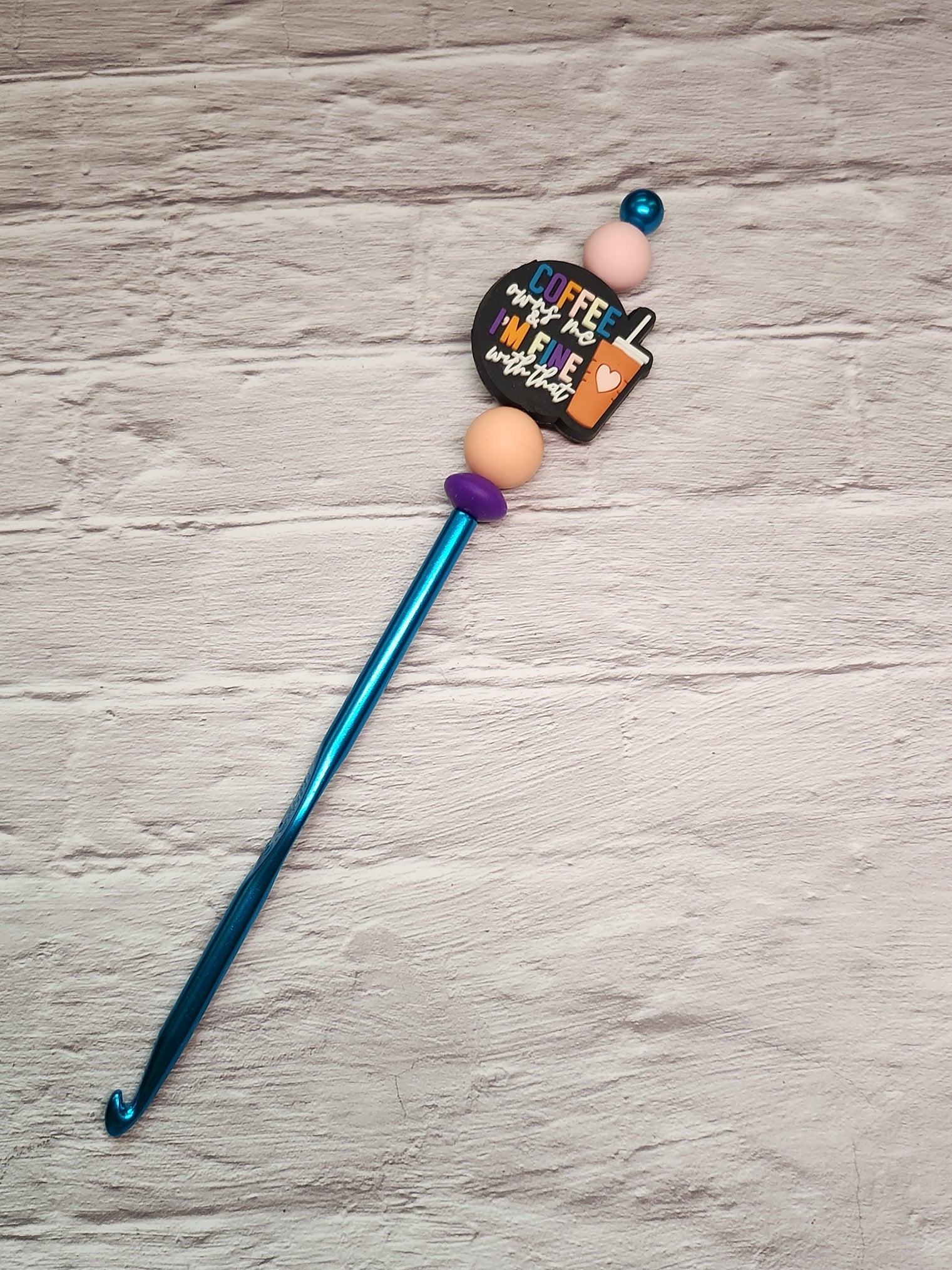 Limited Edition 5.0mm Beaded Crochet Hooks-Rogue Magnolia Custom Designs
