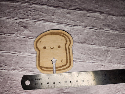 Laser-Cut Bread Bag Tags-Rogue Magnolia Custom Designs