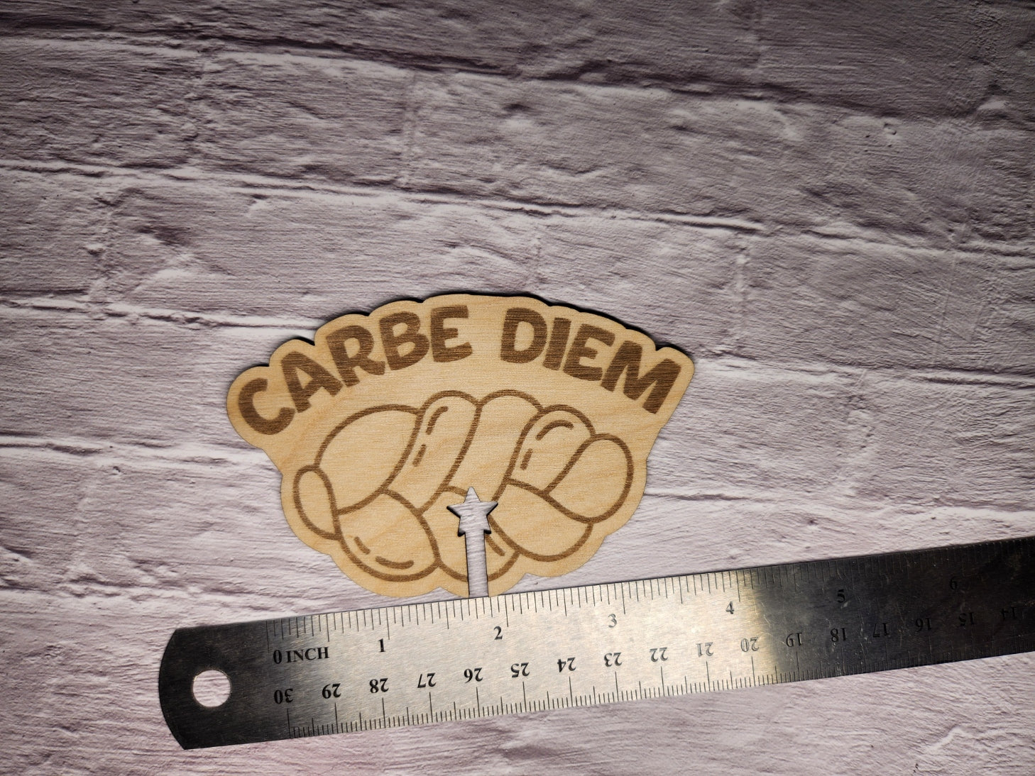 Laser-Cut Bread Bag Tags-Rogue Magnolia Custom Designs