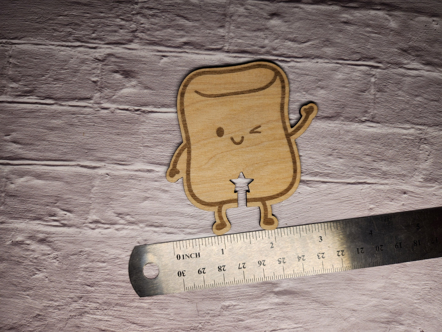 Laser-Cut Bread Bag Tags-Rogue Magnolia Custom Designs
