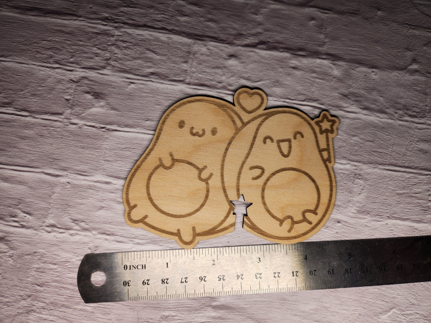 Laser-Cut Bread Bag Tags-Rogue Magnolia Custom Designs
