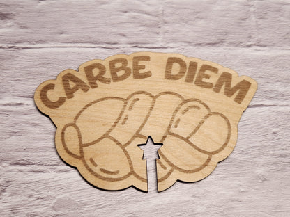 Laser-Cut Bread Bag Tags-Rogue Magnolia Custom Designs