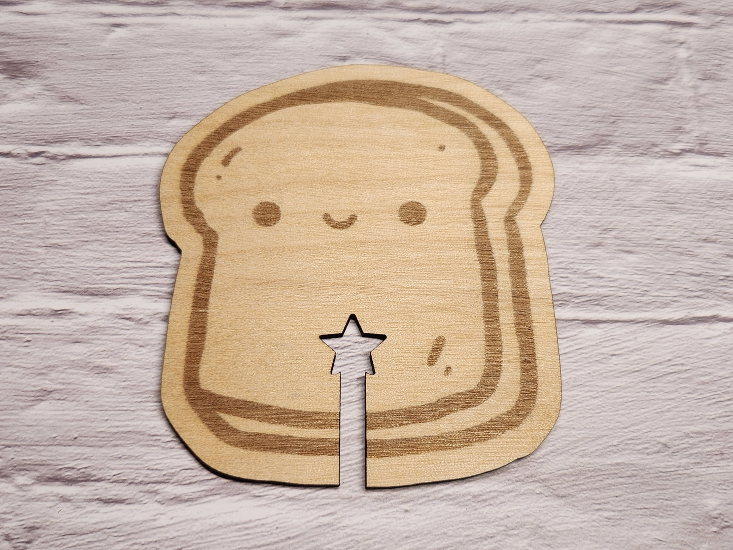 Laser-Cut Bread Bag Tags-Rogue Magnolia Custom Designs