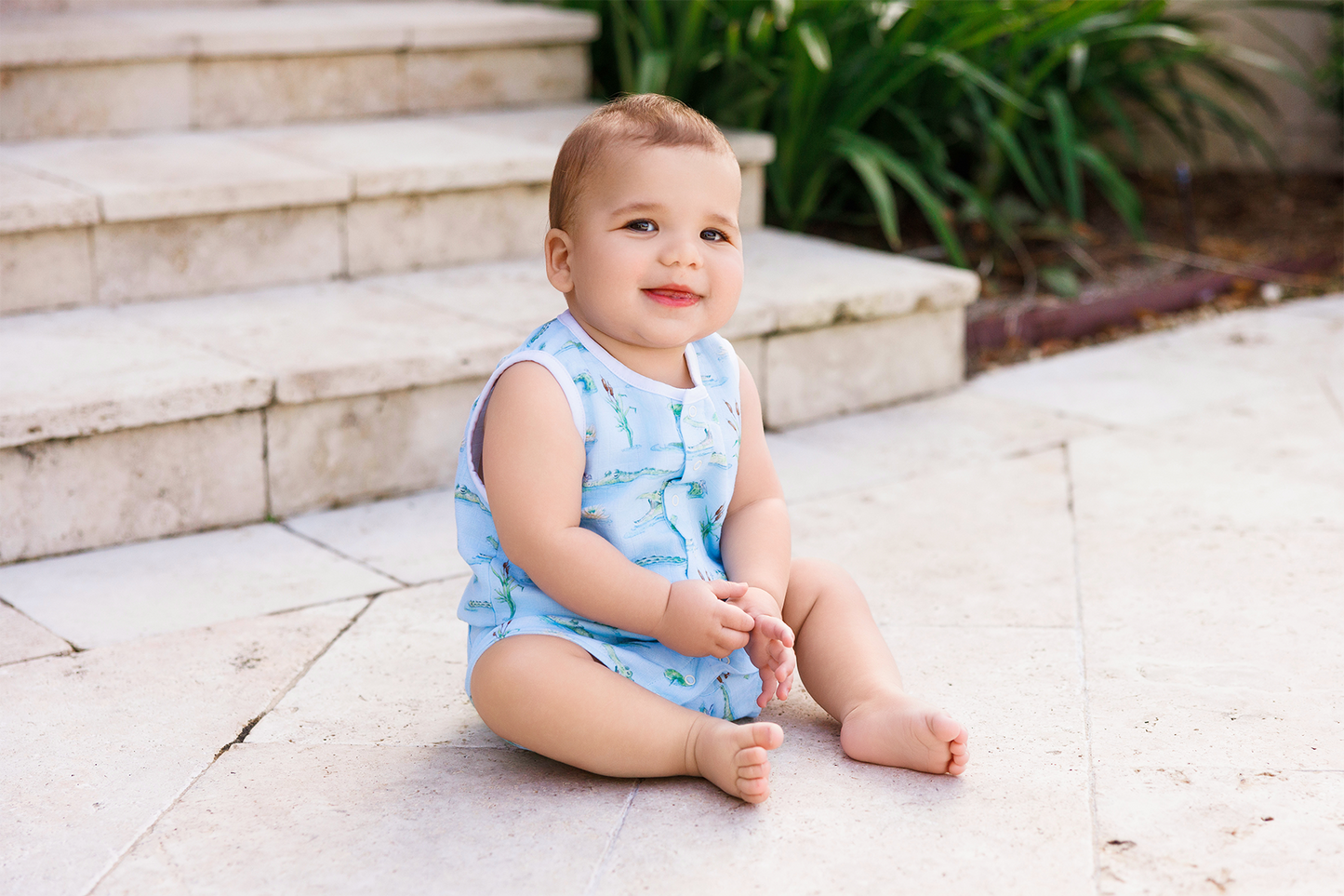 Gator Games Organic Muslin Shortall-Rogue Magnolia Custom Designs
